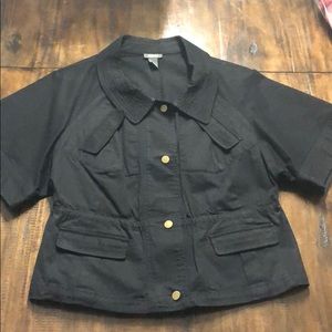 Kenneth Cole short fashion coat/shirt